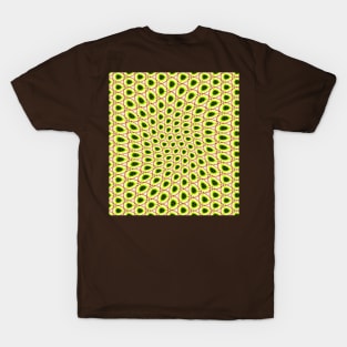 Yellow Daffodil Pattern T-Shirt